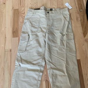 Timberland khaki cargo pants NWT 38/32